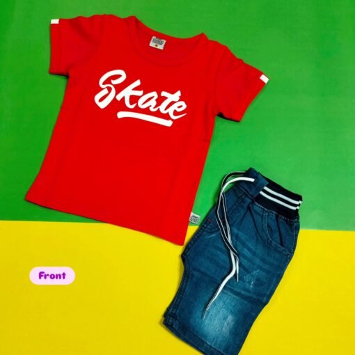 Skate Premium Summer Outfit For kids