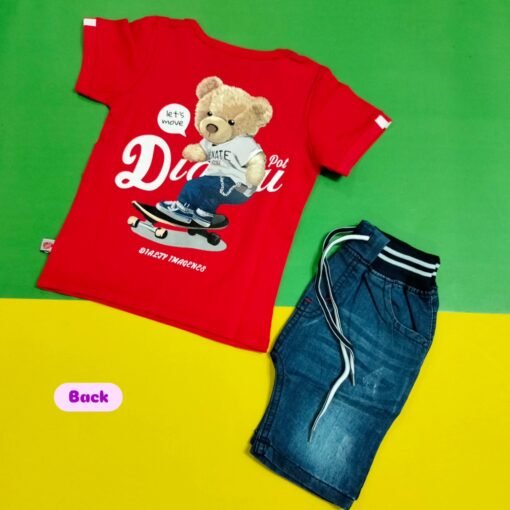 Skate Premium Summer Outfit For kids - Image 2