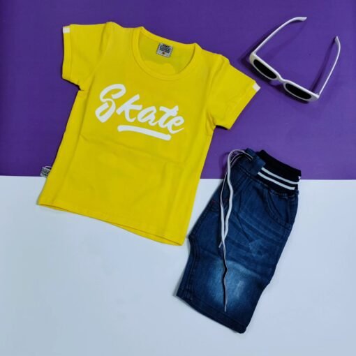 Skate Premium Summer Outfit For kids - Image 3