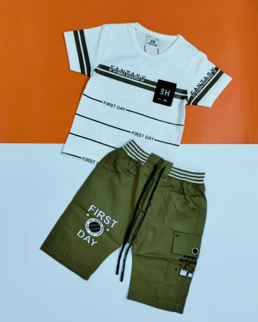 Summer Fantasy Kids' Tee Shirts & Short Pants Set