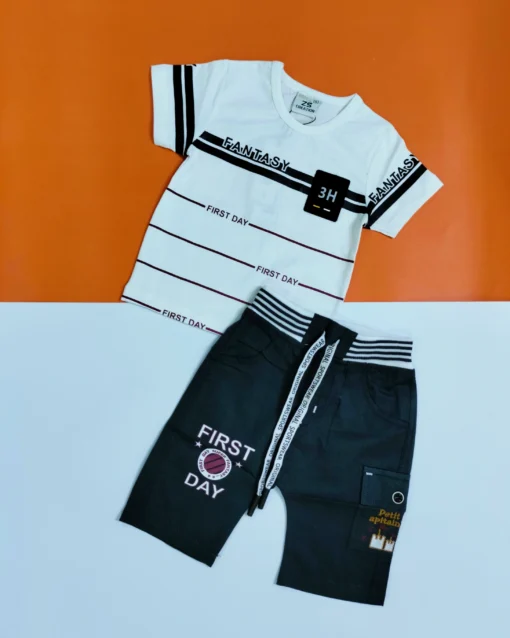 Summer Fantasy Kids' Tee Shirts & Short Pants Set - Image 2