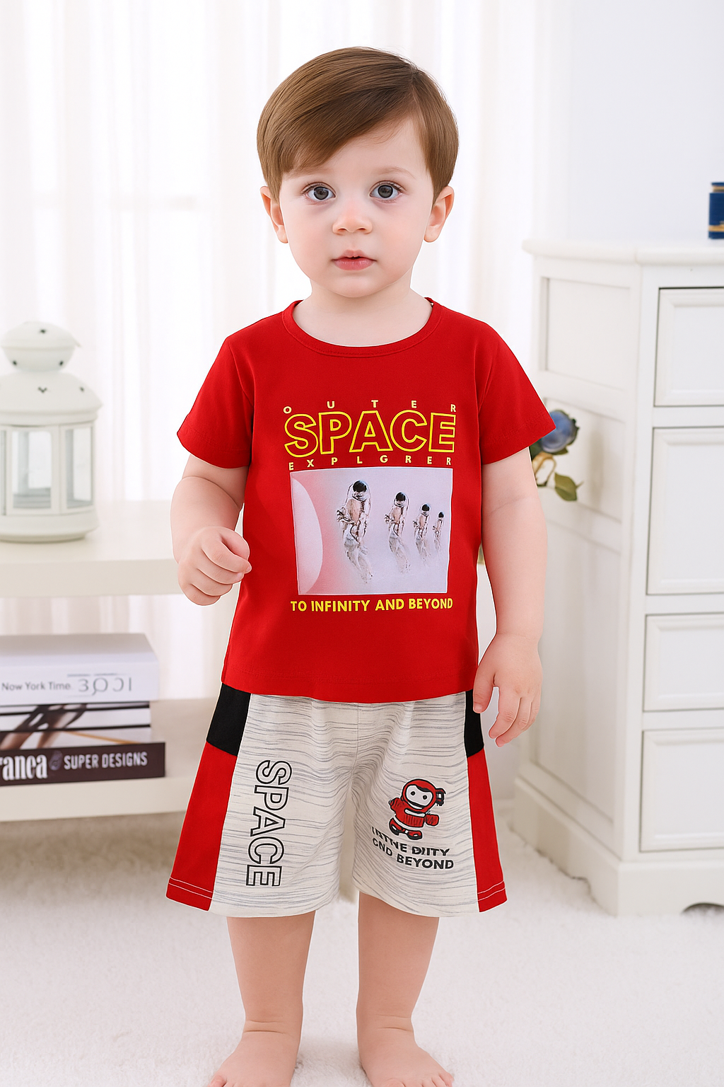 Summer Casual Knicker Shirt for Babies & Kids - Image 2