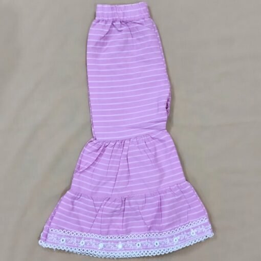 Embroided shirt with shararah For little girls - Image 5