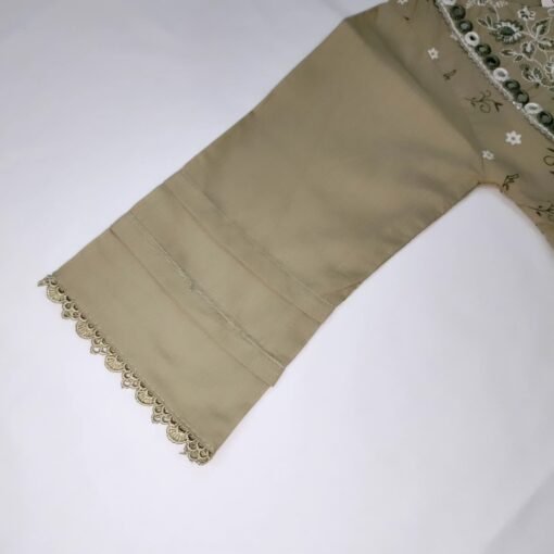 Embroided Floral Frock For Little Girls - Image 3