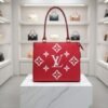 Red LV canvas Box