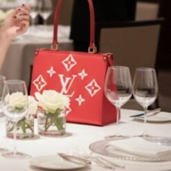 Alternative view of Orange LV canvas Box