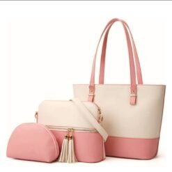Baby pink Grace bag set