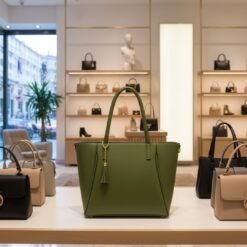 Olive green Dunoire Premium Winter Collection