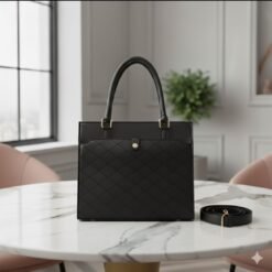 Dunoire Black Pocket box bag