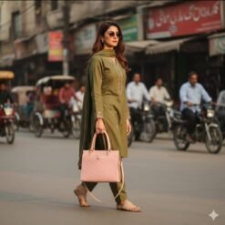 Alternative view of Dunoire lite-Pink Pocket box bag