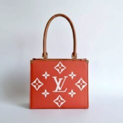 Orange LV canvas Box